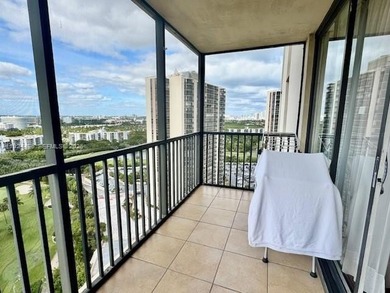 Experience stunning views from this generously sized one-bedroom on Turnberry Isle Resort and Club in Florida - for sale on GolfHomes.com, golf home, golf lot