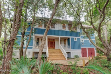 Beautiful custom built, golf course home.  designed by Peter on Bald Head Island Golf Club in North Carolina - for sale on GolfHomes.com, golf home, golf lot