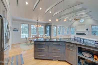 Beautiful custom built, golf course home.  designed by Peter on Bald Head Island Golf Club in North Carolina - for sale on GolfHomes.com, golf home, golf lot