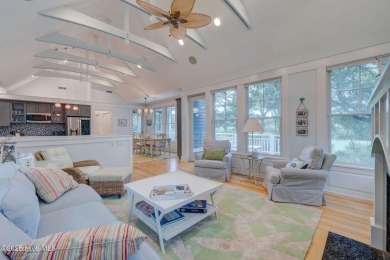 Beautiful custom built, golf course home.  designed by Peter on Bald Head Island Golf Club in North Carolina - for sale on GolfHomes.com, golf home, golf lot