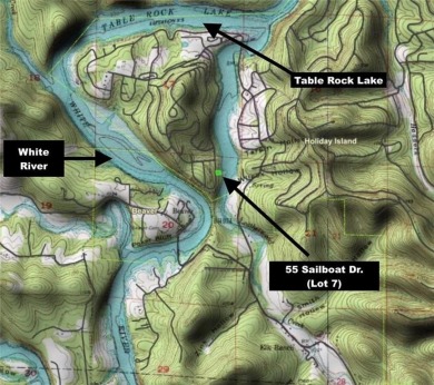 Imagine owning a lake front property in the Ozarks! Located in on Holiday Island Executive Golf Course in Arkansas - for sale on GolfHomes.com, golf home, golf lot