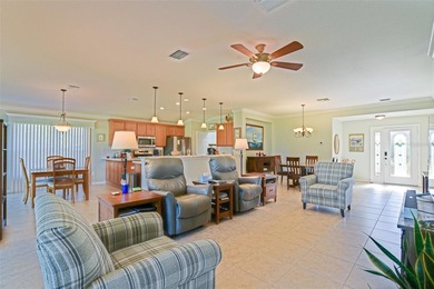 Beautiful Golf Course home.  Imagine waking up each day in a on Eagle Ridge At Spruce Creek Country Club in Florida - for sale on GolfHomes.com, golf home, golf lot