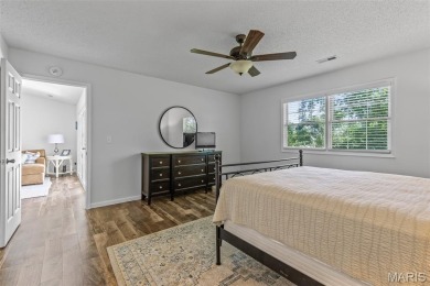 Discover easy lake living in this charming 2-bedroom, 2-bath on Terre Du Lac Golf and Country Club in Missouri - for sale on GolfHomes.com, golf home, golf lot