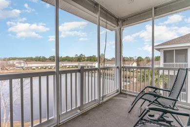 Wonderful 3 bedroom, 2 bath TOP FLOOR END UNIT in Kiskadee Parke on Myrtle Beach National Golf Course in South Carolina - for sale on GolfHomes.com, golf home, golf lot