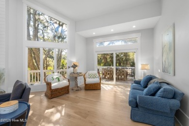 Nestled within the tranquil embrace of the Maritime Forest, this on Bald Head Island Golf Club in North Carolina - for sale on GolfHomes.com, golf home, golf lot