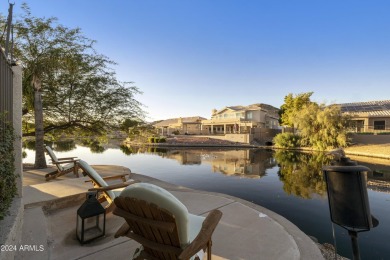 Experience serene living on this exceptional waterfront lot on The Legend at Arrowhead in Arizona - for sale on GolfHomes.com, golf home, golf lot