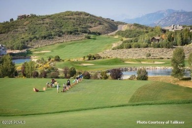 Great opportunity for a large, private, downhill building lot in on Talisker Club At Tuhaye in Utah - for sale on GolfHomes.com, golf home, golf lot