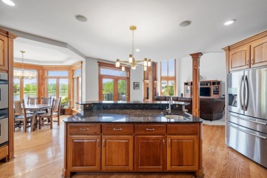 Welcome to this exceptional, all-brick custom home built by on Tamarack Golf Club in Illinois - for sale on GolfHomes.com, golf home, golf lot