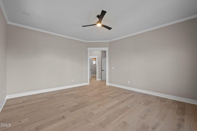 A rare fusion of timeless architecture and elevated design, this on Governors Club in North Carolina - for sale on GolfHomes.com, golf home, golf lot