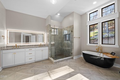 A rare fusion of timeless architecture and elevated design, this on Governors Club in North Carolina - for sale on GolfHomes.com, golf home, golf lot