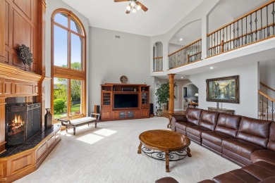 Welcome to this exceptional, all-brick custom home built by on Tamarack Golf Club in Illinois - for sale on GolfHomes.com, golf home, golf lot