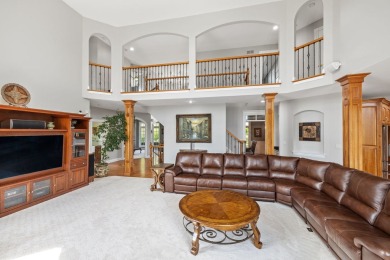 Welcome to this exceptional, all-brick custom home built by on Tamarack Golf Club in Illinois - for sale on GolfHomes.com, golf home, golf lot
