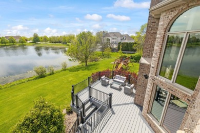 Welcome to this exceptional, all-brick custom home built by on Tamarack Golf Club in Illinois - for sale on GolfHomes.com, golf home, golf lot