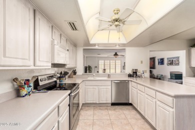 Beautiful Macaya floor plan on a spacious corner lot with room on Cottonwood Country Club in Arizona - for sale on GolfHomes.com, golf home, golf lot