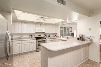 Beautiful Macaya floor plan on a spacious corner lot with room on Cottonwood Country Club in Arizona - for sale on GolfHomes.com, golf home, golf lot