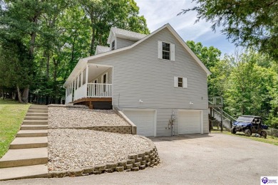 Welcome to this beautiful Cape Cod-style home nestled in on Doe Valley Country Club in Kentucky - for sale on GolfHomes.com, golf home, golf lot