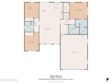 NEW CONSTRUCTION- MOVE IN READY This 1,604sq ft home is situated on Druid Hills Golf Club in Tennessee - for sale on GolfHomes.com, golf home, golf lot