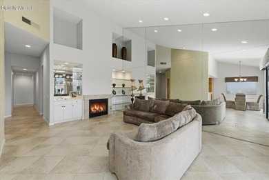 The seller truly delivers on the promise of a rose garden on Palm Valley Country Club in California - for sale on GolfHomes.com, golf home, golf lot