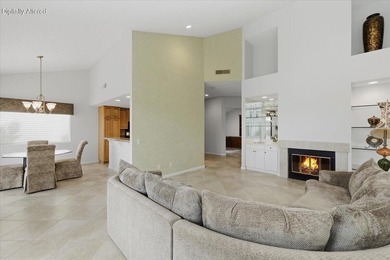 The seller truly delivers on the promise of a rose garden on Palm Valley Country Club in California - for sale on GolfHomes.com, golf home, golf lot