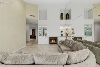 The seller truly delivers on the promise of a rose garden on Palm Valley Country Club in California - for sale on GolfHomes.com, golf home, golf lot