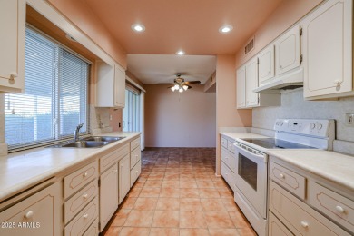 Nestled in a prime location, this beautiful Spanish style home on PalmBrook Country Club in Arizona - for sale on GolfHomes.com, golf home, golf lot