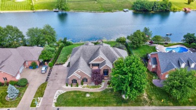 Located in the desirable Lakeridge Crossing community, this on Victoria National Golf Club in Indiana - for sale on GolfHomes.com, golf home, golf lot