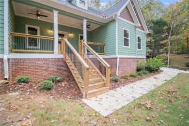 Stunning New Construction at 990 Whippoorwill Road, Monticello on Turtle Cove Golf Course in Georgia - for sale on GolfHomes.com, golf home, golf lot