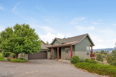 Panoramic views from this air-conditioned 4 bedroom, 3  1/2 on Gypsum Creek Golf Course in Colorado - for sale on GolfHomes.com, golf home, golf lot