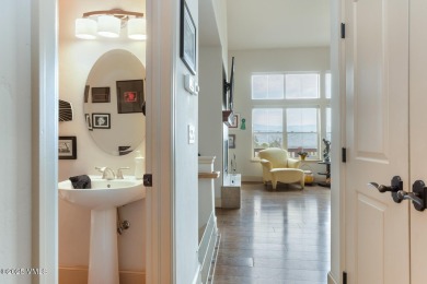 Panoramic views from this air-conditioned 4 bedroom, 3  1/2 on Gypsum Creek Golf Course in Colorado - for sale on GolfHomes.com, golf home, golf lot