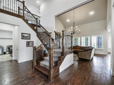 Embrace luxury living in this custom Oakdale home in the golf on The Bridges Golf Club in Texas - for sale on GolfHomes.com, golf home, golf lot