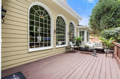 Experience resort-style living perfectly positioned on a private on Woodmont Golf and Country Club in Georgia - for sale on GolfHomes.com, golf home, golf lot