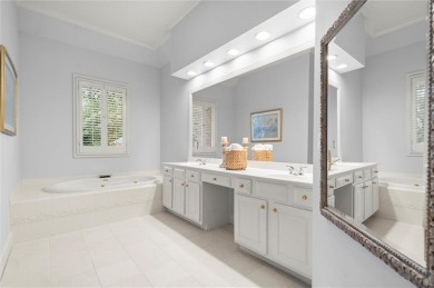 Experience resort-style living perfectly positioned on a private on Woodmont Golf and Country Club in Georgia - for sale on GolfHomes.com, golf home, golf lot
