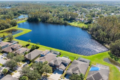 This spacious 4 bedroom, 3.5 bathroom, 3 car garage, 2 story on Heritage Harbor Golf and Country Club in Florida - for sale on GolfHomes.com, golf home, golf lot