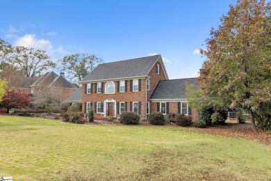 Welcome to your dream home! This stately, three-story brick on Smithfields Country Club in South Carolina - for sale on GolfHomes.com, golf home, golf lot