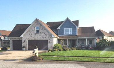 Stunning custom home in sought after Hollaway Corner golf course on West Chase Golf Club in Indiana - for sale on GolfHomes.com, golf home, golf lot