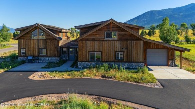 Stunning modern mountain home nestled in the renowned Stewart on Star Valley RV Golf Course in Wyoming - for sale on GolfHomes.com, golf home, golf lot