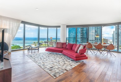 Anaha #1401 is a stunning and spacious 3-bedroom, 3-bath corner on Ala Wai Golf Course in Hawaii - for sale on GolfHomes.com, golf home, golf lot