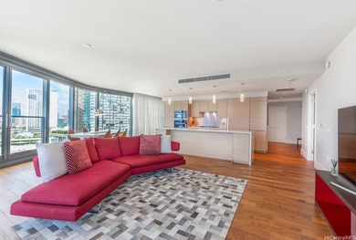 Anaha #1401 is a stunning and spacious 3-bedroom, 3-bath corner on Ala Wai Golf Course in Hawaii - for sale on GolfHomes.com, golf home, golf lot