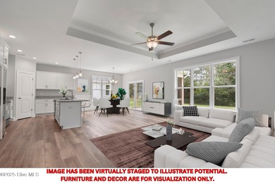 This brand-new home, currently under construction and expected on The Lakes Country Club in North Carolina - for sale on GolfHomes.com, golf home, golf lot