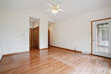 Pride of ownership in this one owner all-brick condo overlooking on Thunder Hills Country Club in Iowa - for sale on GolfHomes.com, golf home, golf lot