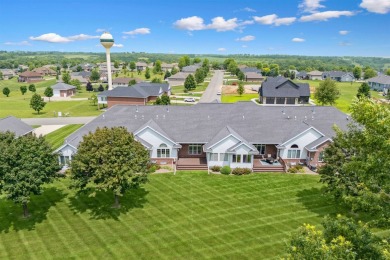 Pride of ownership in this one owner all-brick condo overlooking on Thunder Hills Country Club in Iowa - for sale on GolfHomes.com, golf home, golf lot