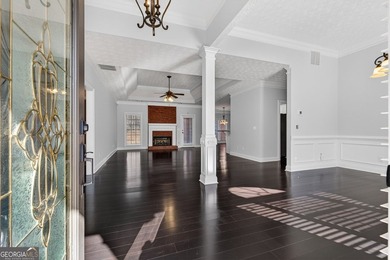 **RANCH STYLE** Sprawling TRUE ranch home in the highly on Canongate At Georgia National Golf Club in Georgia - for sale on GolfHomes.com, golf home, golf lot