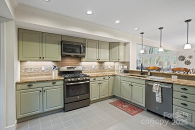 Spectacular freestanding villa perched on a private, gorgeous on Kenmure Country Club in North Carolina - for sale on GolfHomes.com, golf home, golf lot