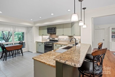Spectacular freestanding villa perched on a private, gorgeous on Kenmure Country Club in North Carolina - for sale on GolfHomes.com, golf home, golf lot