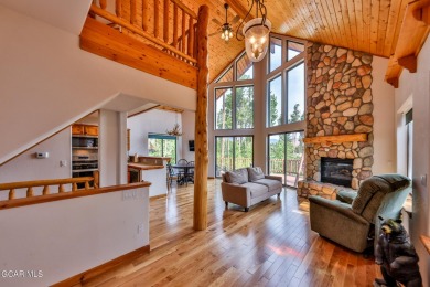 This classic Columbine Lake mountain home is a 4BR/ 4BA with on Grand Lake Golf Course in Colorado - for sale on GolfHomes.com, golf home, golf lot