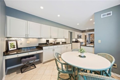 This beautifully updated Fazio Villa offers 3 bedrooms and 3 on Palmetto Dunes Golf Course and Resort in South Carolina - for sale on GolfHomes.com, golf home, golf lot