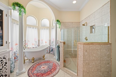 Experience luxury living in this exquisite custom-built Hidden on The Club At Hidden Creek in Florida - for sale on GolfHomes.com, golf home, golf lot