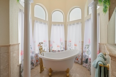 Experience luxury living in this exquisite custom-built Hidden on The Club At Hidden Creek in Florida - for sale on GolfHomes.com, golf home, golf lot