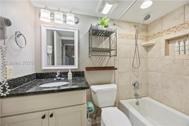This beautifully updated Fazio Villa offers 3 bedrooms and 3 on Palmetto Dunes Golf Course and Resort in South Carolina - for sale on GolfHomes.com, golf home, golf lot