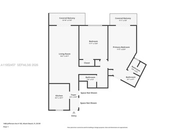 Hidden gem alert! Welcome to this spacious 2-bed, 2-bath on Miami Beach Golf Club in Florida - for sale on GolfHomes.com, golf home, golf lot